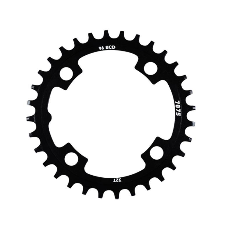 PLATEAU VTT MONO DIAM  96 EXTER 32DTS NOIR 4 BRANCHES SUNRACE CRMX00 1X10/11/12V.