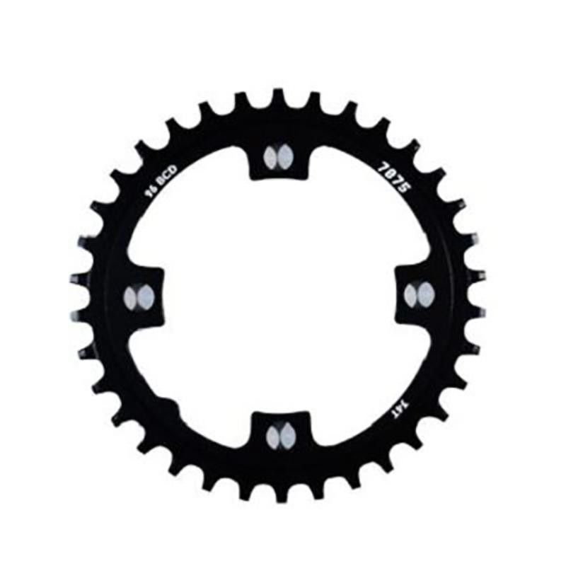 PLATEAU VTT MONO DIAM  96 EXTER 34DTS NOIR 4 BRANCHES SUNRACE CRMX00 1X10/11/12V.