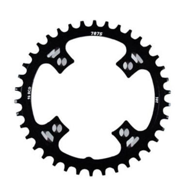 PLATEAU VTT MONO DIAM  96 EXTER 38DTS NOIR 4 BRANCHES SUNRACE CRMX00 1X10/11/12V.