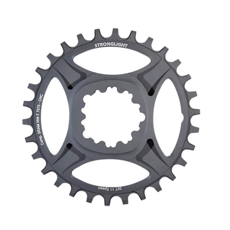 PLATEAU VTT MONO DIRECT MOUNT 6MM EXTER 30DTS NOIR STRONG COMP. SRAM  11V