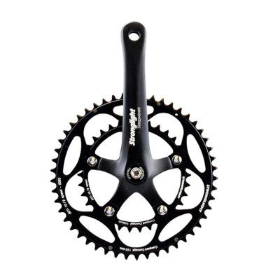 PEDALIER ROUTE COMPACT 50-34D L170 STRONG IMPACT NOIR 9/10V