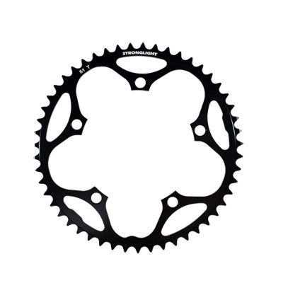 PLATEAU ROUTE DIAM 130 EXTER 51DTS NOIR ALU 5083 STRONG 8/9/10V. 5 BRANCHES