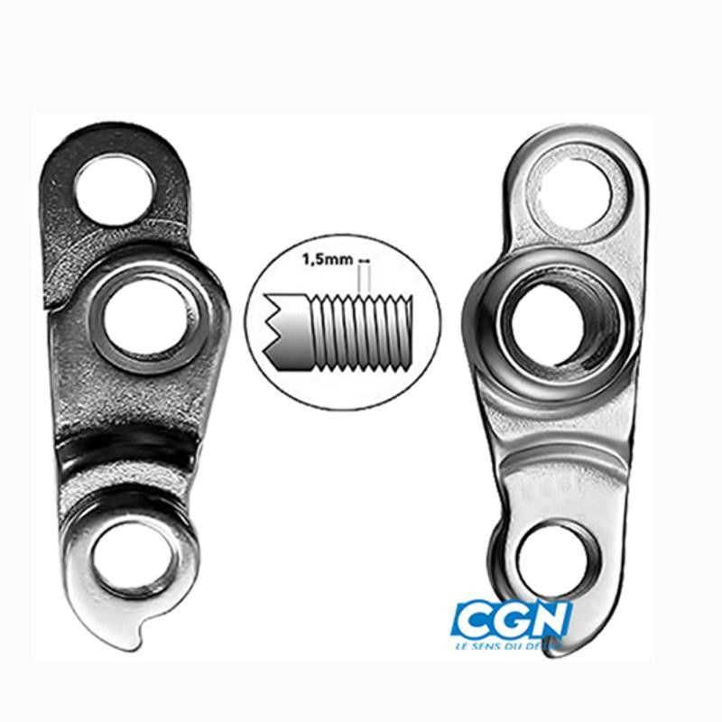 PATTE DERAILLEUR ALU  ADAPTABLE    CADRE GIANT (GH-187)