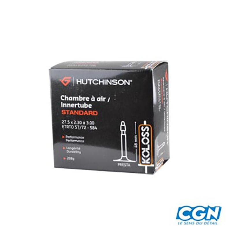 CHAMBRE AIR VTT 27.5X2.30/3.00 VP HUTCHINSON KOLOSS VALVE 48MM