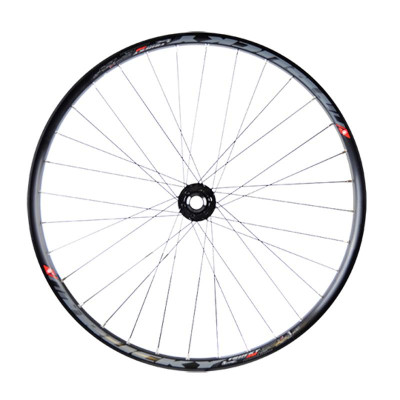 ROUE VTT 27.5+" AV JANTE NOIR MACH1 TRUCKY 30 TUB.READY DISQUE 6T AXE.TRAVERSANT 20X110