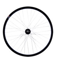 ROUE ROUTE 700 AR BLOCAGE K7 JANTE NOIR MACH1 GRAVEL. MOYEU SHIMANO M475 DISQUE 6T 9/10V