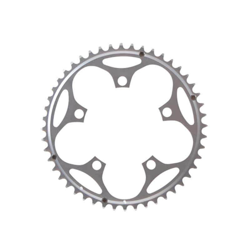 PLATEAU ROUTE DIAM 110 EXTER 48DTS ARGENT ALU 5083 STRONG 10/9V. 5 BRANCHES