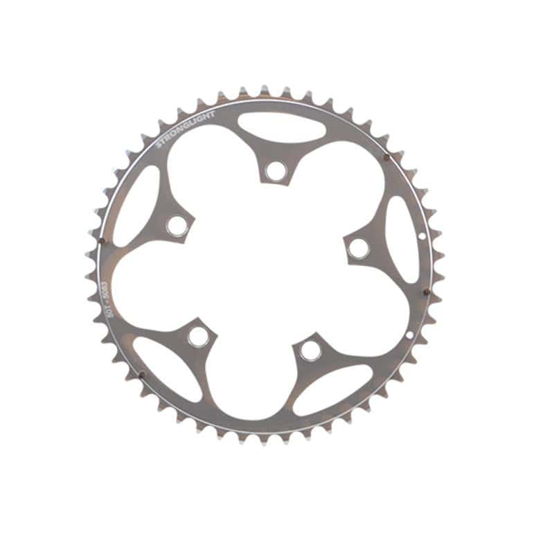 PLATEAU ROUTE DIAM 110 EXTER 50DTS ARGENT ALU 5083 STRONG 10/9V. 5 BRANCHES