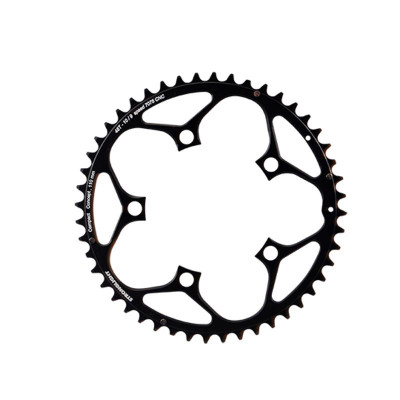 PLATEAU ROUTE DIAM 110 EXTER 48DTS NOIR ALU 7075 STRONG 10/9V.  5 BRANCHES
