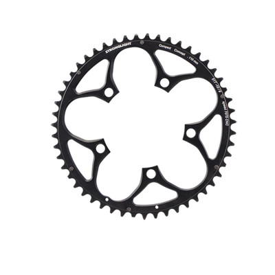 PLATEAU ROUTE DIAM 110 EXTER 51DTS NOIR ALU 7075 STRONG 10/9V.  5 BRANCHES