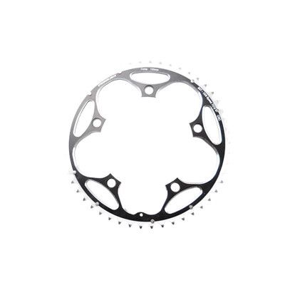 PLATEAU ROUTE DIAM 130 EXTER 46DTS NOIR ALU 7075 STRONG 8/9/10V. 5 BRANCHES