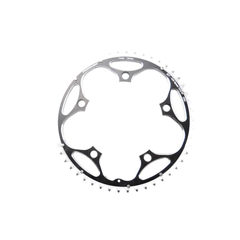 PLATEAU ROUTE DIAM 130 EXTER 46DTS NOIR ALU 7075 STRONG 8/9/10V. 5 BRANCHES