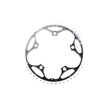 PLATEAU ROUTE DIAM 130 EXTER 50DTS NOIR ALU 7075 STRONG 8/9/10V. 5 BRANCHES