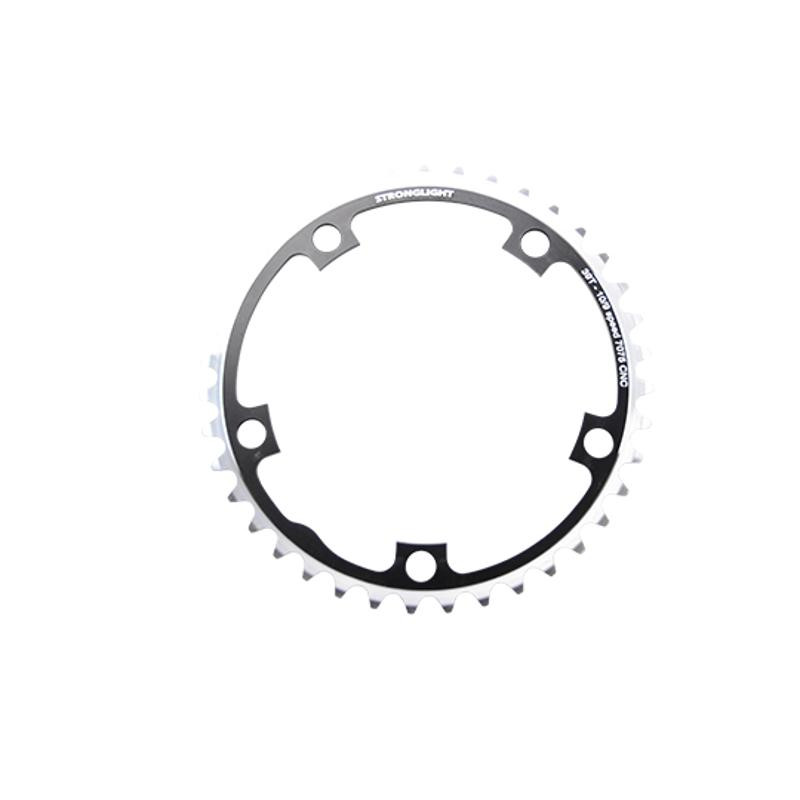 PLATEAU ROUTE DIAM 130 INTER 38DTS NOIR ALU 7075 STRONG 8/9/10V. 5 BRANCHES