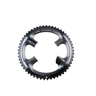 PLATEAU ROUTE DIAM 110 EXTER 53DTS NOIR SHIMANO ORIGINE ULTEGRA R8000 11V. (4 BRANCHES)