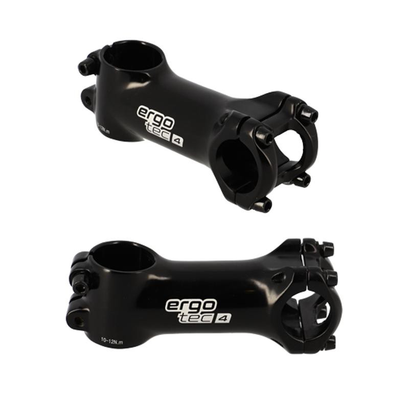 POTENCE VTT AHEAD SET 1''1/8 L90 ERGOTEC CRAB 2 ALU NOIR + 7° (CINTRE 25.4)