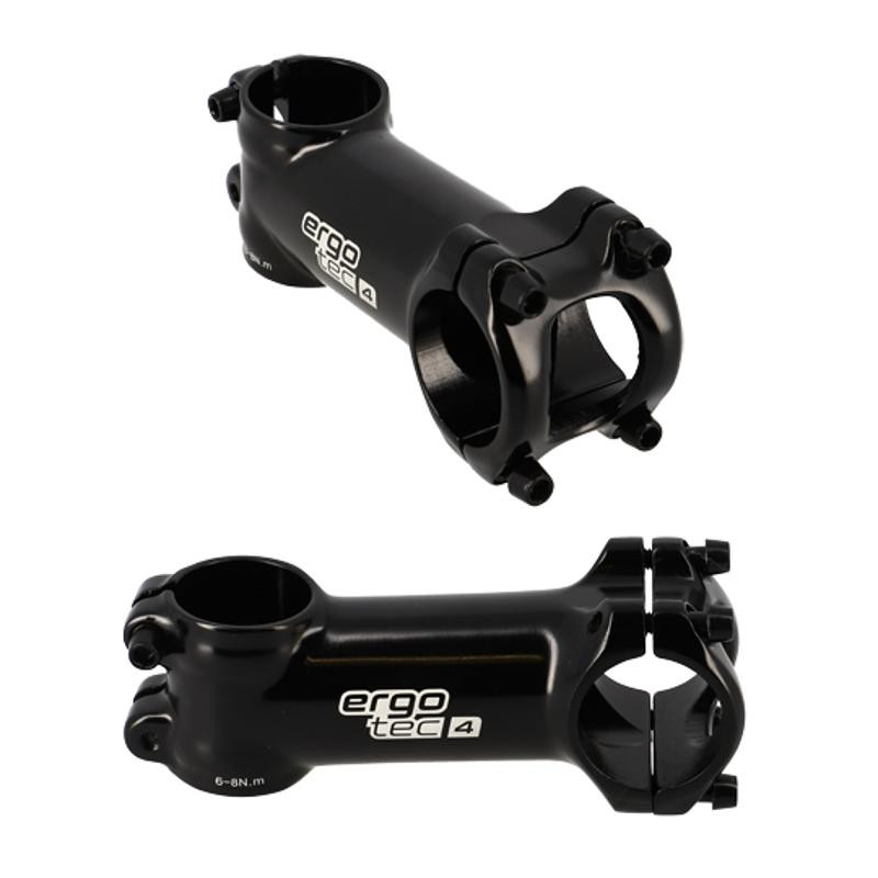 POTENCE VTT AHEAD SET 1''1/8 L90 ERGOTEC CRAB 2 ALU NOIR + 7° (CINTRE 31.8)