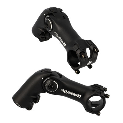 POTENCE REGLABLE AHEAD SET 1''1/8 L110 ERGOTEC OCTOPUS AHEAD 50 ALU NOIR 0/+60° (CINTRE 31