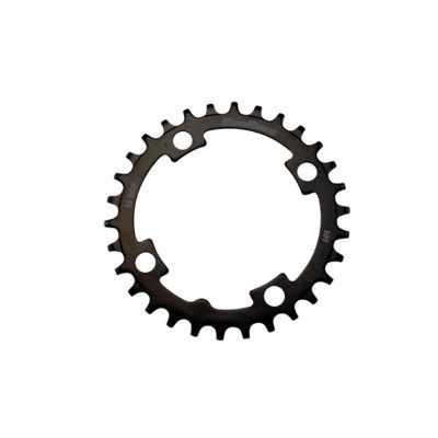 PLATEAU VTT MONO DIAM  96 EXTER 30DTS NOIR 4 BRANCHES SUNRACE CRMS00 ACIER 1X10/11/12V.
