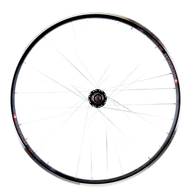 ROUE VELO E BIKE/VAE/CARGO 28" AR BLOCAGE K7 JANTE NOIR MACH1 KARGO.MOY.VELOX DISQUE 6T/V