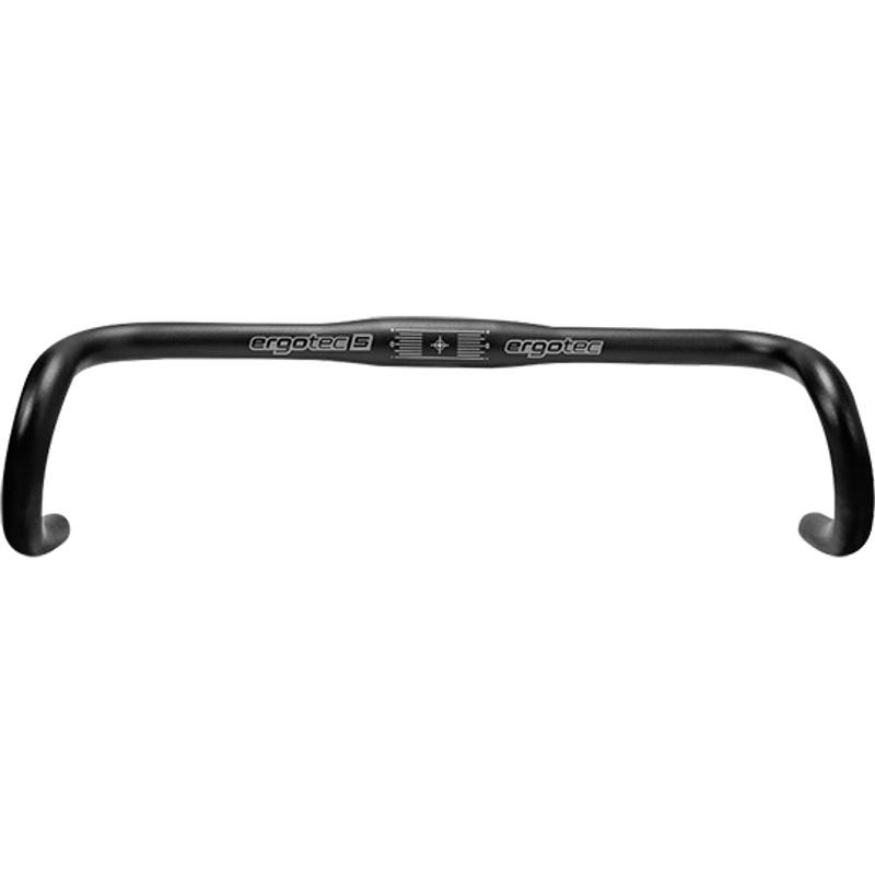 CINTRE ROUTE/RANDONNEUR/GRAVEL ALU D31.8 ERGOTEC 42CM A/A - 49CM A/A