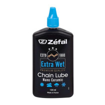 HUILE/LUBRIFIANT ZEFAL EXTRA WET LUBE CERAMIQUE TRES LONGUE DURABILITE (BURETTE 125ML)