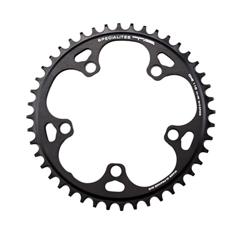 PLATEAU ROUTE DIAM 110 MONO 44DTS NOIR ONE 110 (COMP.SHIM. 5 BRANCHES) TA 10/11/12V.