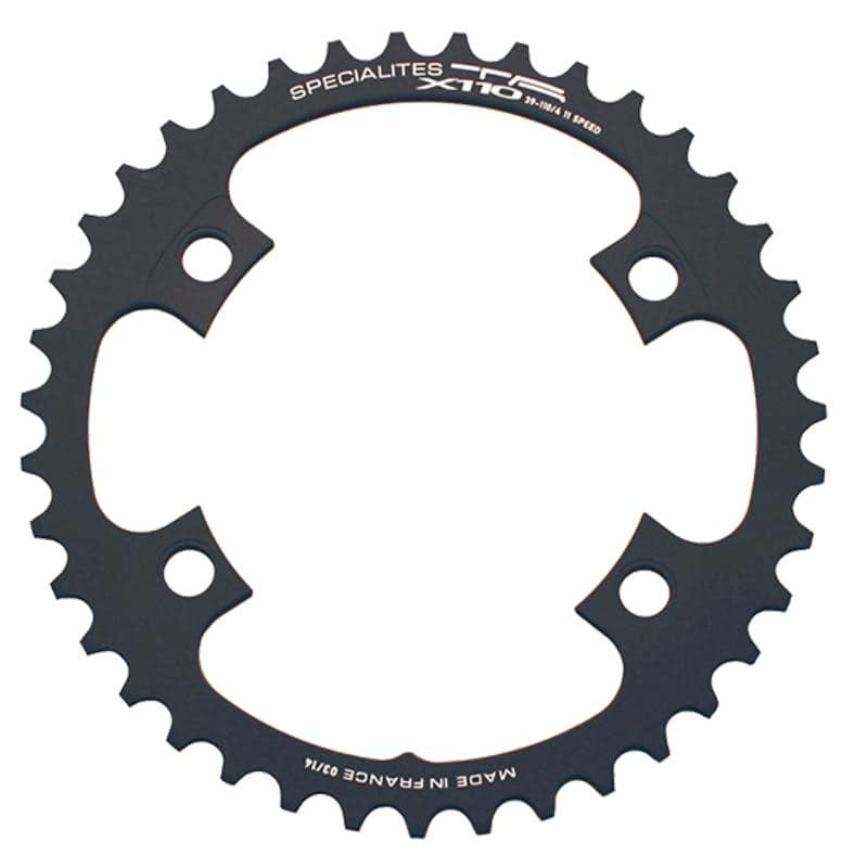 PLATEAU ROUTE DIAM 110 INTER 36DTS NOIR X110 (COMP.SHIM.9100-9000/R8000-6800/R7000-5800 4