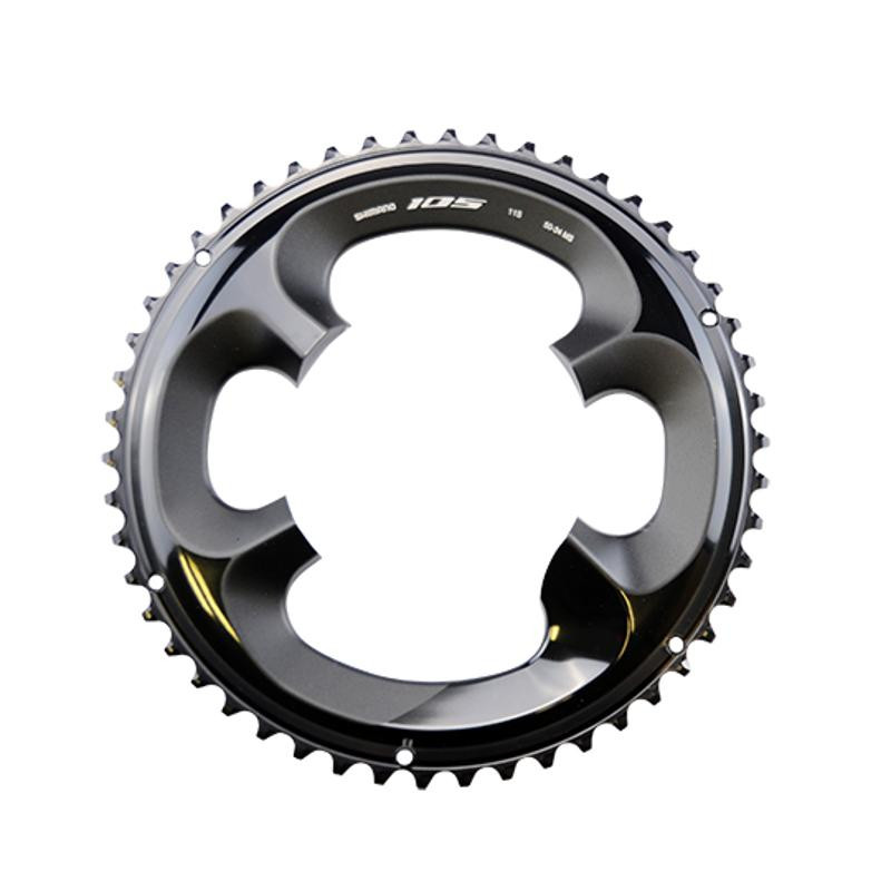 PLATEAU ROUTE DIAM 110 EXTER 53DTS NOIR SHIMANO ORIGINE 105 R7000 11V. (4 BRANCHES)