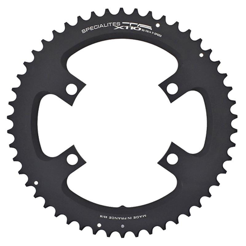 PLATEAU ROUTE DIAM 110 EXTER 55DTS NOIR X110(COMP.SHIM9100-9000/R8000-6800/R7000-5800)4 BR