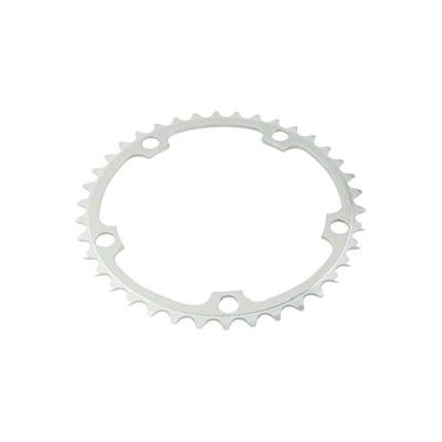 PLATEAU ROUTE DIAM 130 EXTER 48DTS ARGENT ALIZE (COMP.SHIMANO) TA 8/9/10V. 5 BRANCHES