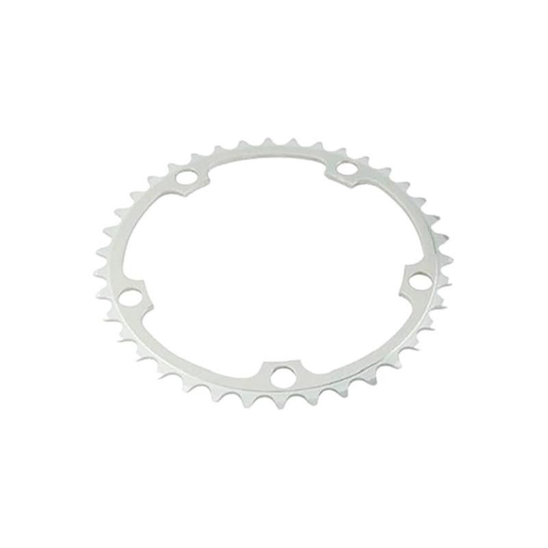 PLATEAU ROUTE DIAM 130 EXTER 48DTS ARGENT ALIZE (COMP.SHIMANO) TA 8/9/10V. 5 BRANCHES