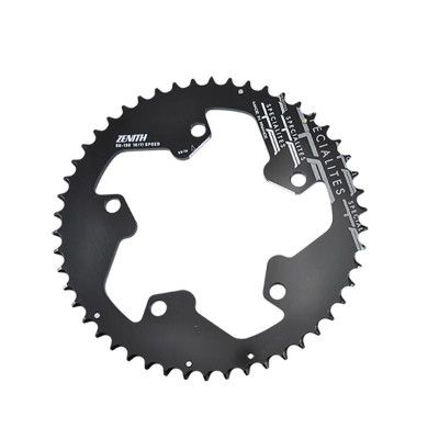 PLATEAU ROUTE DIAM 130 EXTER 52DTS NOIR ZENITH (COMP.SHIMANO ET PEDAL. LOOK ZED/ZED 2) TA