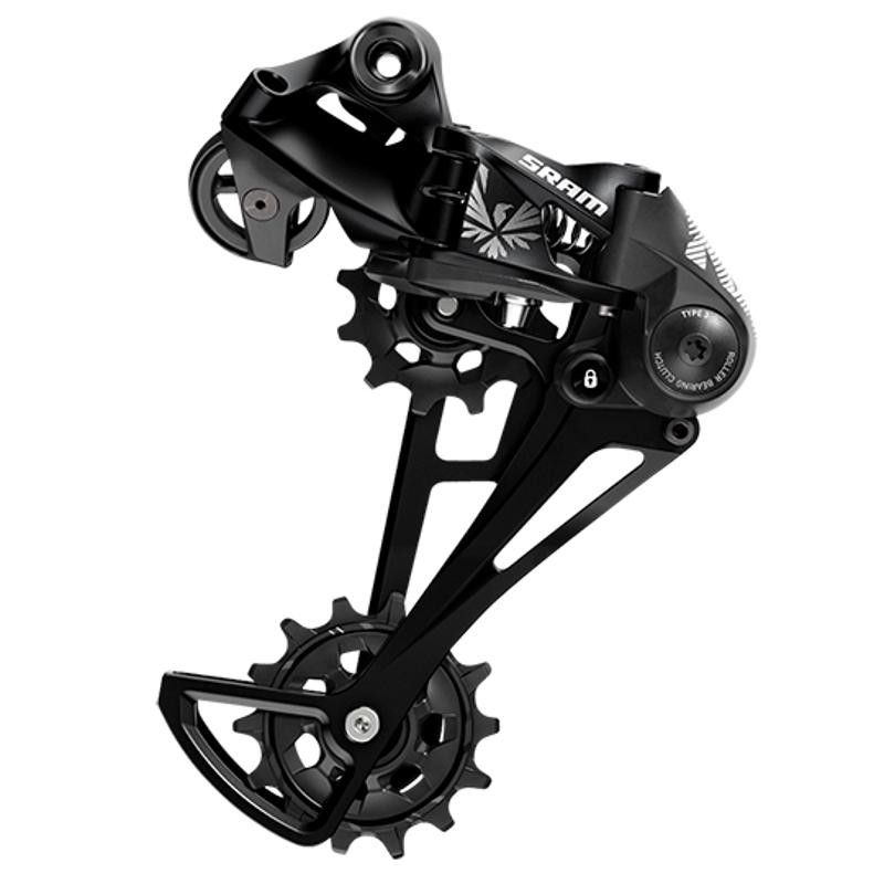 DERAILLEUR VTT AR SRAM NX 11V. NOIR GRANDE CHAPE (1X11)