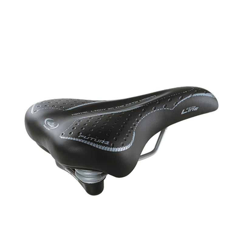 SELLE LOISIR MONTE GRAPPA 1900 ELASTOMERE FUTURE HOMME NOIR