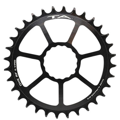 PLATEAU VTT MONO DIRECT MOUNT 28 DTS NOIR MAT ONE TA(COMP. RACE FACE CINCH 10/11/12V.)