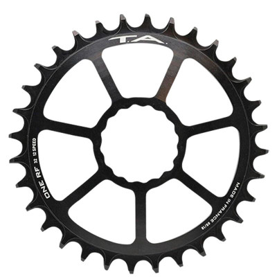 PLATEAU VTT MONO DIRECT MOUNT 30 DTS NOIR MAT ONE TA(COMP. RACE FACE CINCH 10/11/12V.)