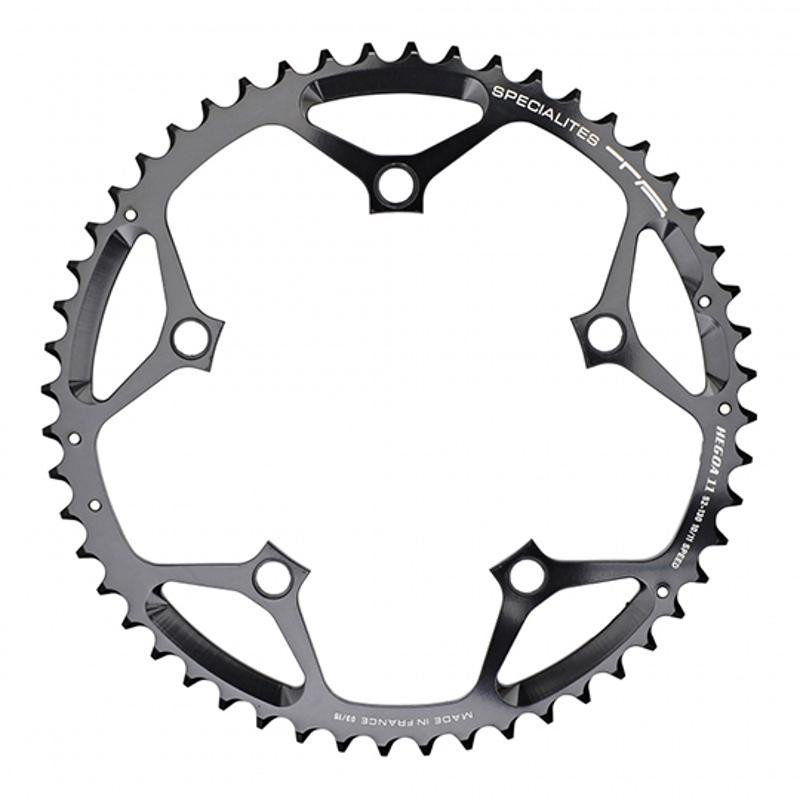 PLATEAU ROUTE DIAM 130 EXTER 51DTS NOIR HEGOA (COMP.SHIMANO) 10/11V. TA 5 BRANCHES