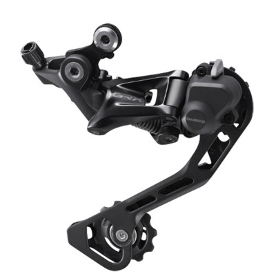 DERAILLEUR ROUTE/GRAVEL AR SHIMANO RX400 GRX NOIR GRANDE CHAPE 10V. (POUR MONTAGE DOUBLE P