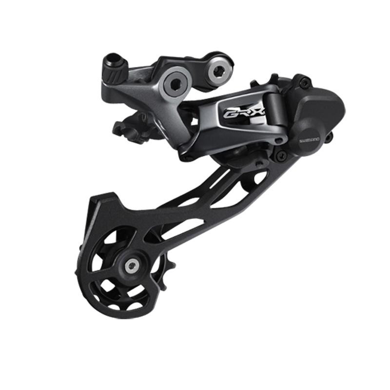 DERAILLEUR ROUTE/GRAVEL AR SHIMANO RX810 GRX NOIR GRANDE CHAPE 11V. (POUR MONTAGE DOUBLE P