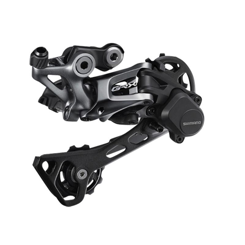 DERAILLEUR ROUTE/GRAVEL AR SHIMANO RX812 GRX NOIR GRANDE CHAPE 11V. (POUR MONTAGE MONO PLA
