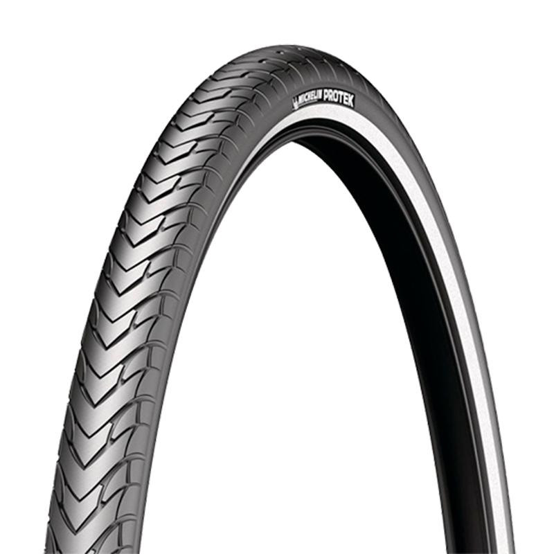 PNEU TRADI/URBAIN 27X1 1/4 TR MICHELIN PROTEK FLANC REFLECHISSANT TT NOIR (32-630)