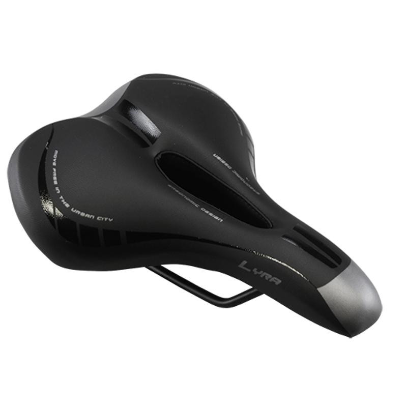 SELLE LOISIR MONTE GRAPPA 6250 LYRA MIXTE NOIR TYPE TRANSAM
