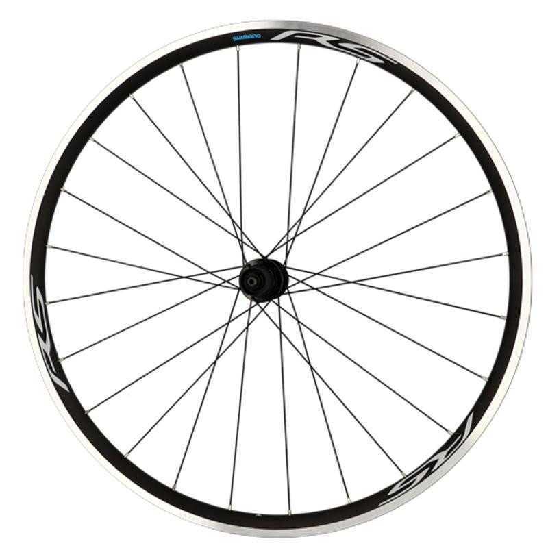ROUE ROUTE 700 AR BLOCAGE K7 JANTE NOIR SHIMANO RS100 MOY SHIMANO 10/11V