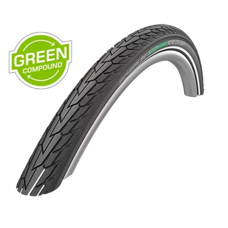 PNEU VTC/URBAIN 700X35 TR SCHWALBE ROAD CRUISER PLUS NOIR GREEN COMPOUND (37-622)