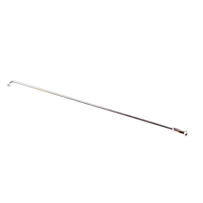 RAYON 2.3 MM INOX ARGENT L130 AVEC ECROU (X1) MACH1 CYCLO/MOTO/VAE
