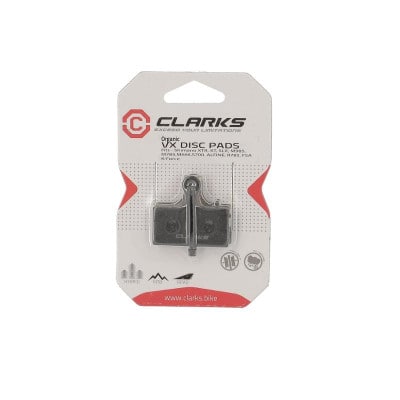 PLAQUETTE FREIN VTT 39 CLARKS M2 ADAPT. SHIMANO XTR/XT/SLX BR-M9000/8000/7000/6000 ORGANIQ