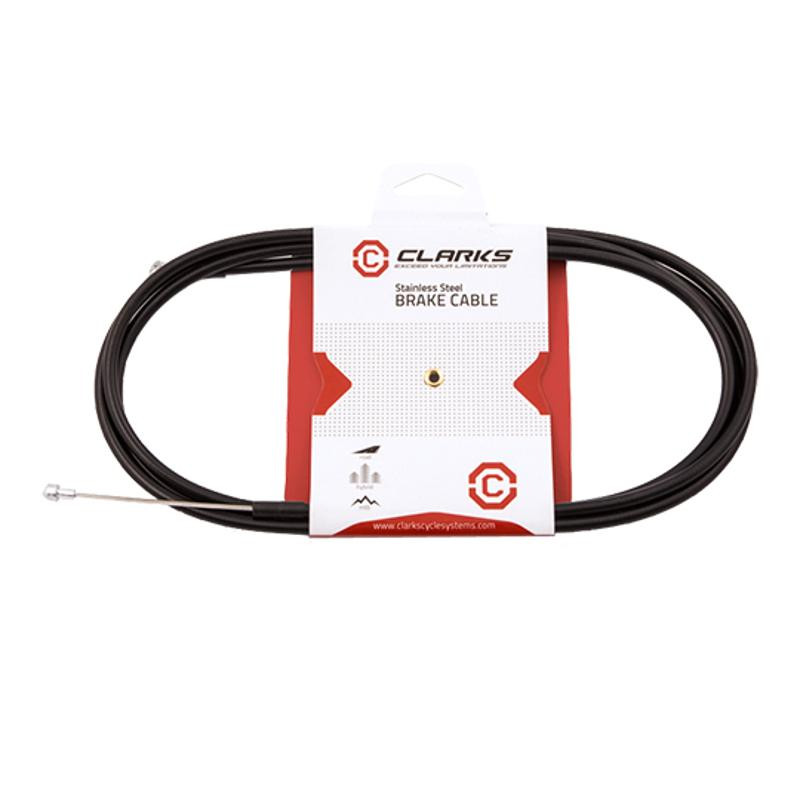 TRANSMISSION FREIN ROUTE/VTT CLARKS GALVA NOIR (1 CABLE GALVA AVANT/GAINE)