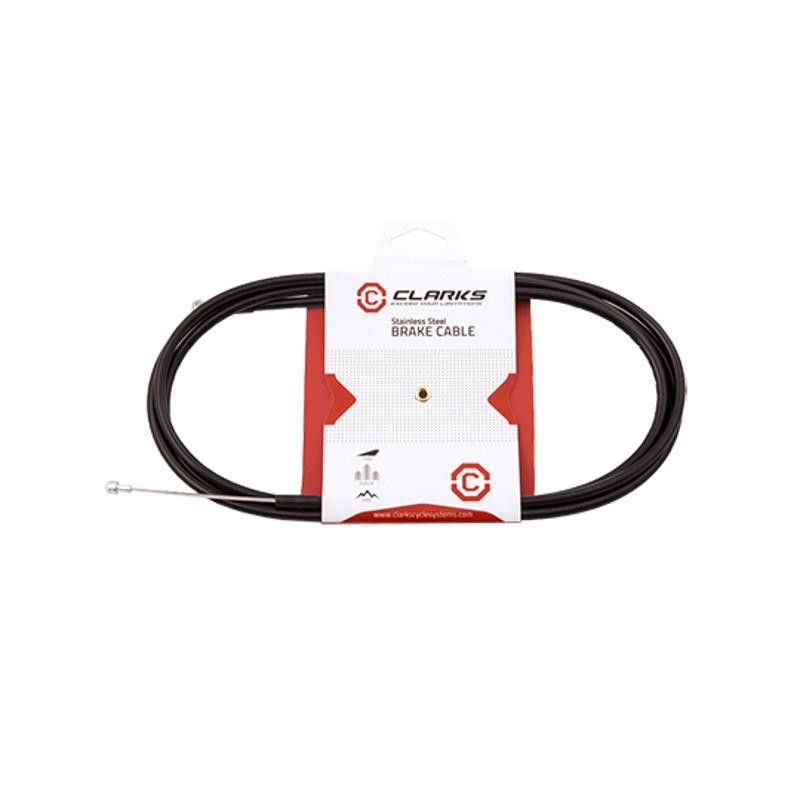 TRANSMISSION FREIN ROUTE/VTT CLARKS GALVA NOIR (1 CABLE GALVA ARRIERE/GAINE)