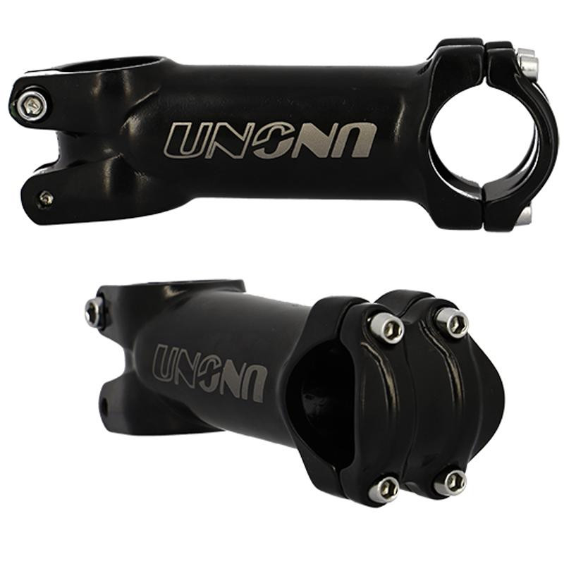 POTENCE VTT AHEAD SET 1''1/8 L105 UNO ALU 6061 NOIR + 7° (CINTRE 31.8)